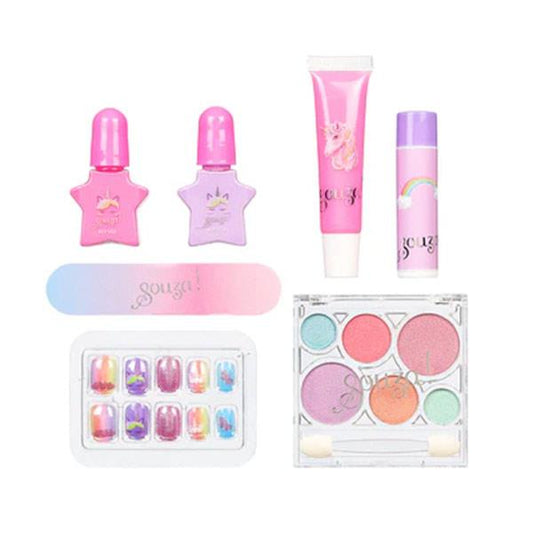 Set Belleza Maquillaje Unicornio - Souza