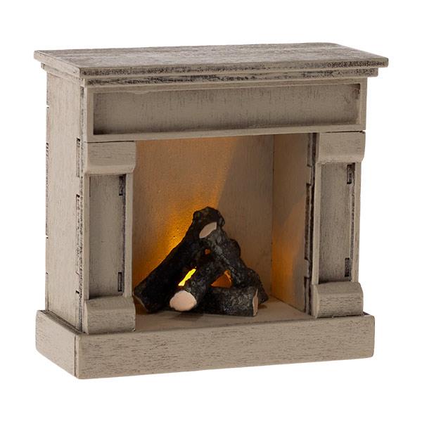 Chimenea Ratones Maileg Blanco Roto