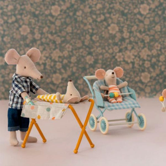 Mesa De Guardería Ratón Bebé - Ocre Ratones Maileg