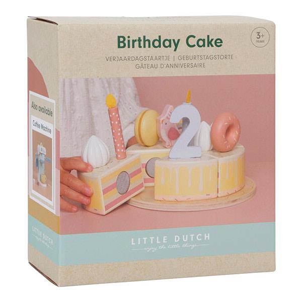 Pastel Cumpleaños Little Dutch Rosa