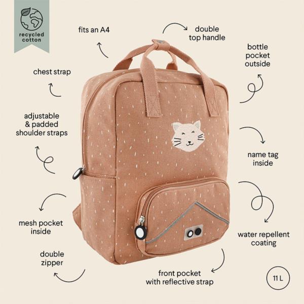 Mochila Trixie Gato Mrs Cat Grande