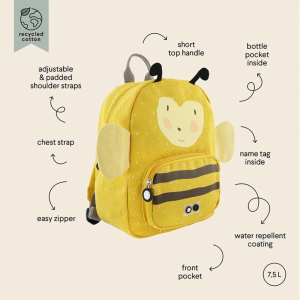 Mochila Trixie Abeja Mrs Bumblebee