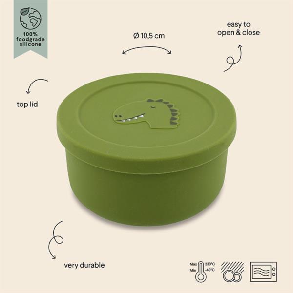 Caja Snacks Trixie Dino Silicona