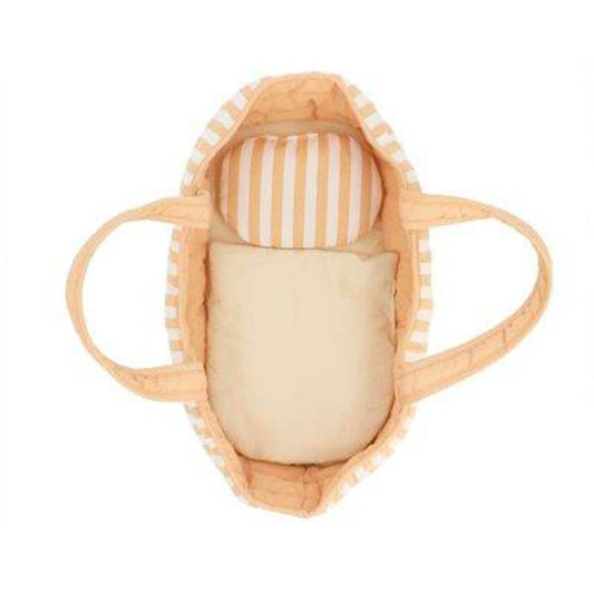 Capazo Muñecos Stripes Caramel