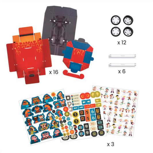 Diy Grand Prix Crea Tus Propios Coches De Carreras