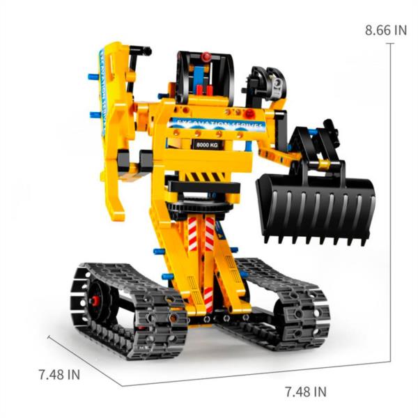 Excavadora y Robot 2 en 1 342 piezas - iMMaster