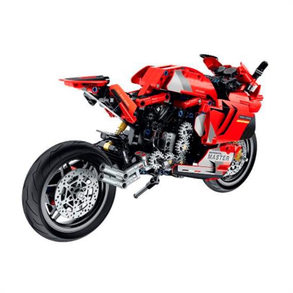 Motocicleta Roja 557 piezas - iMMaster