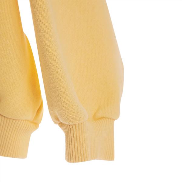 Sudadera Oversize Basica Guito Golden Haze Amariilo 100% Algodón