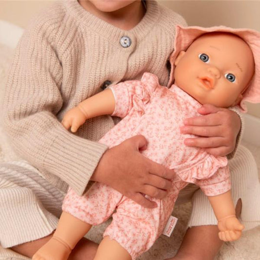 Ropita de Muñeca Rosa Flores Little Dutch