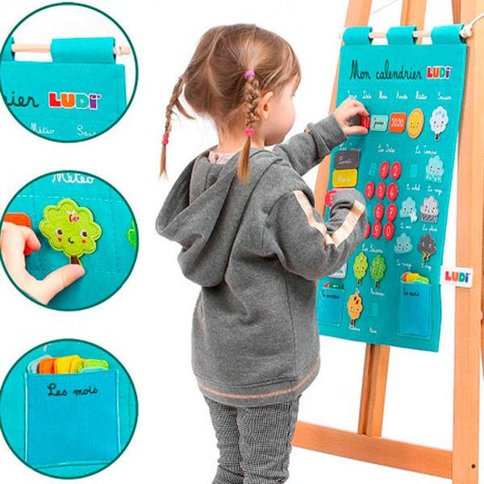 Mi Calendario Castellano Bordado y Velcros