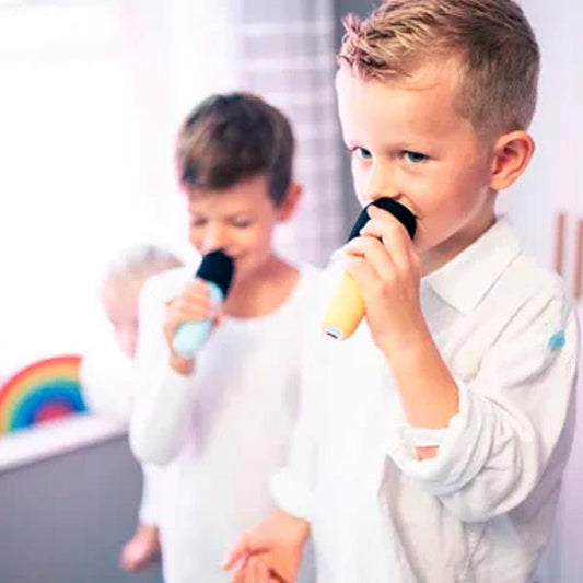 Karaoke - Altavoz Bluetooth con micrófono Violeta