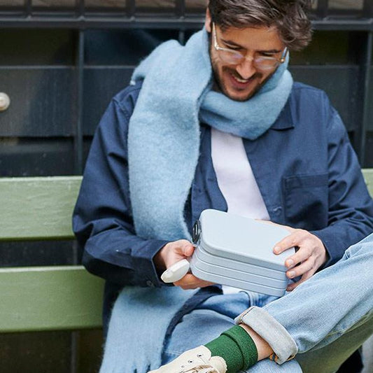 Caja Almuerzo Midi Nordic Malva