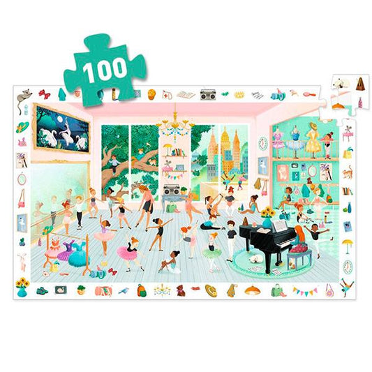 Puzzle Observación La escuela de baile Djeco