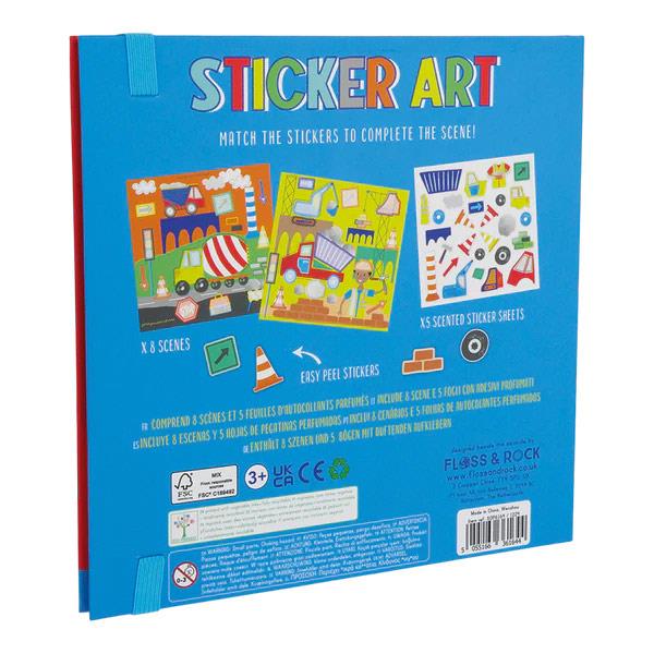 Libro Pegatinas Olor Construcción Floss & Rock