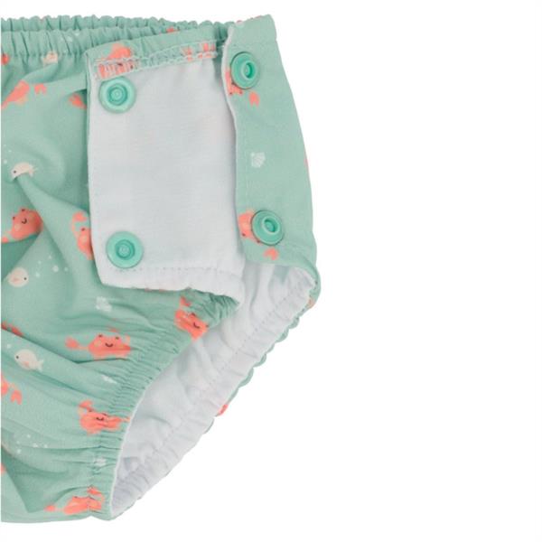 Bañador Pañal Volantes Crab Sage Monneka