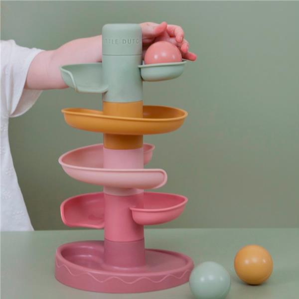 Torre Espiral Rosa Little Dutch