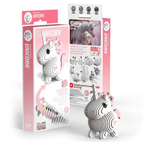 Puzzle 3D Unicornio Rosa Eugy Dodoland