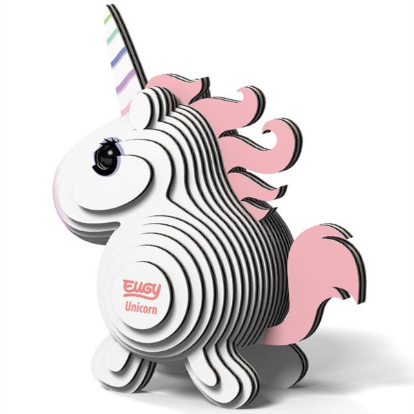 Puzzle 3D Unicornio Rosa Eugy Dodoland