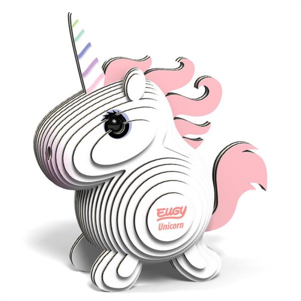 Puzzle 3D Unicornio Rosa Eugy Dodoland