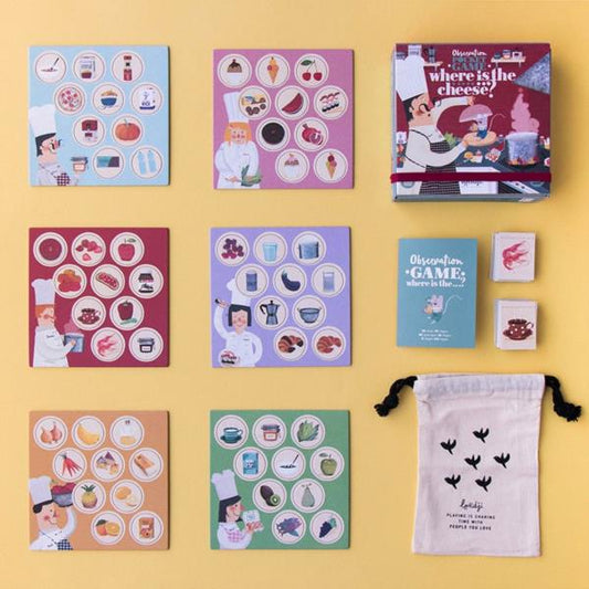 Pocket Where is my Cheese Londji - Juego de Viaje