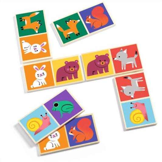 Juegos Educativos Domino Wood Fsc