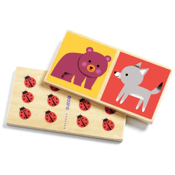 Juegos Educativos Domino Wood Fsc