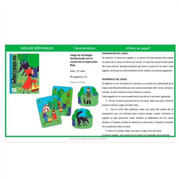Cartas Mechanlou Djeco