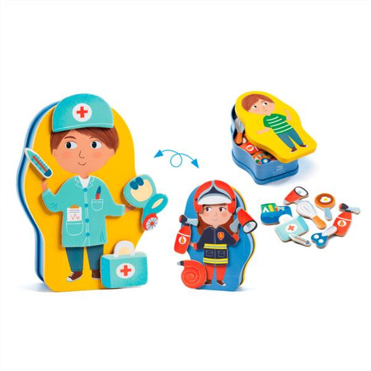 Magnéticos Inzebox Jobissimo Djeco 20 Piezas