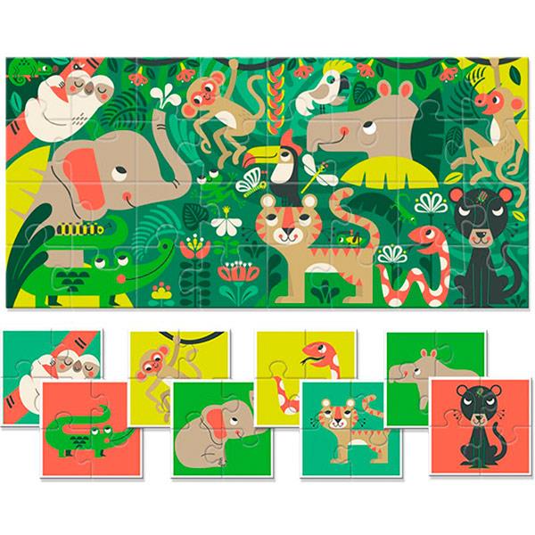 Puzzle Bebé La Jungla Baby Collection Ludattica