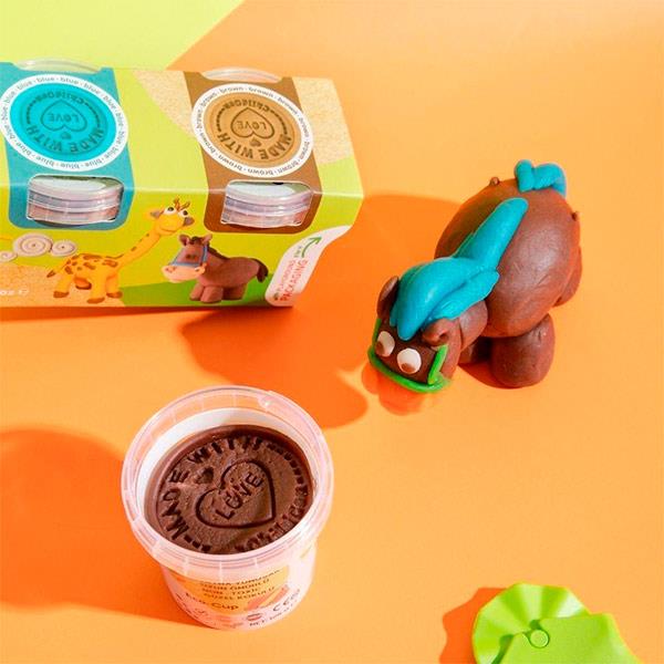 Plastilina Orgánica ChildGen Horse 4 Botes
