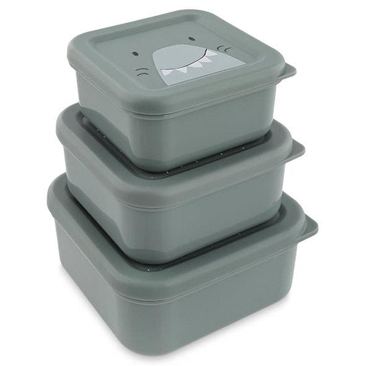 Fiambreras Nido Trixie Tiburón 3 unidades