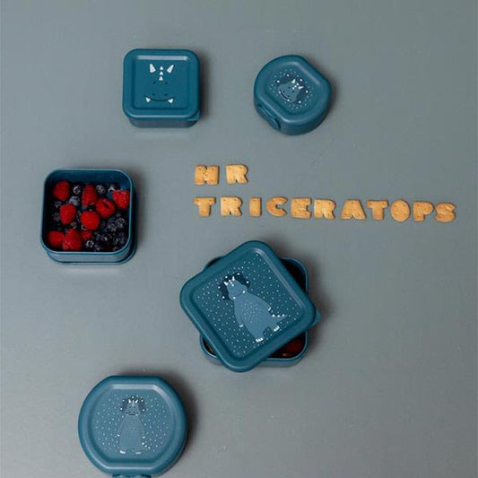 Fiambreras Nido Trixie Triceratops 3 unidades