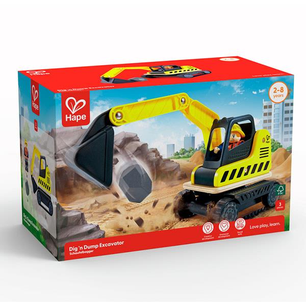 Excavadora Hape Dig'N Dump