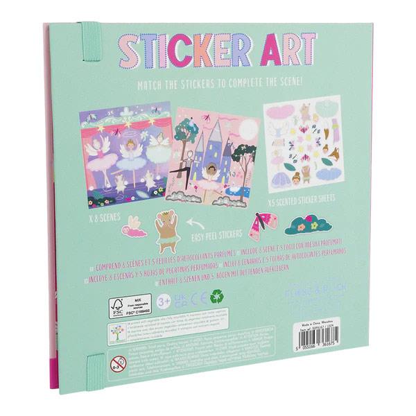 Libro Pegatinas Olor Enchanted Floss & Rock