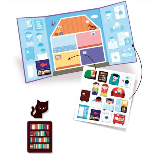 Pegatinas Reposicionables La Casa Djeco