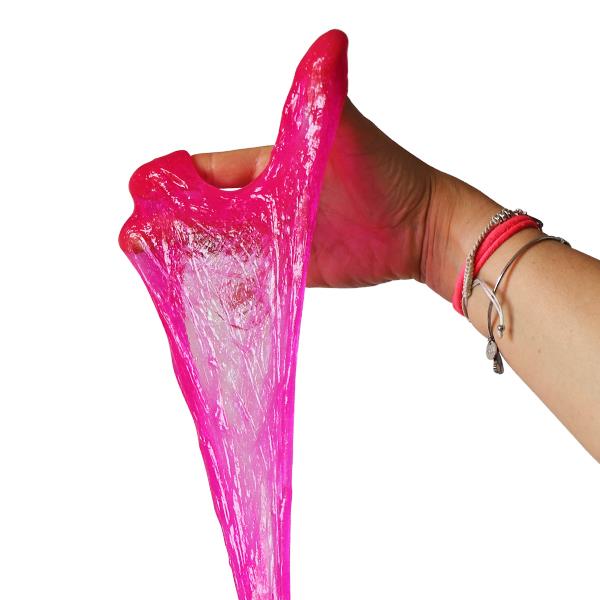 Set De Slime Con 2 Colores Fluor + 1 Activador
