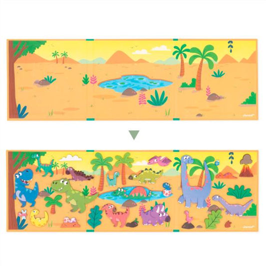 MagnetiStories Dinosaurios Janod