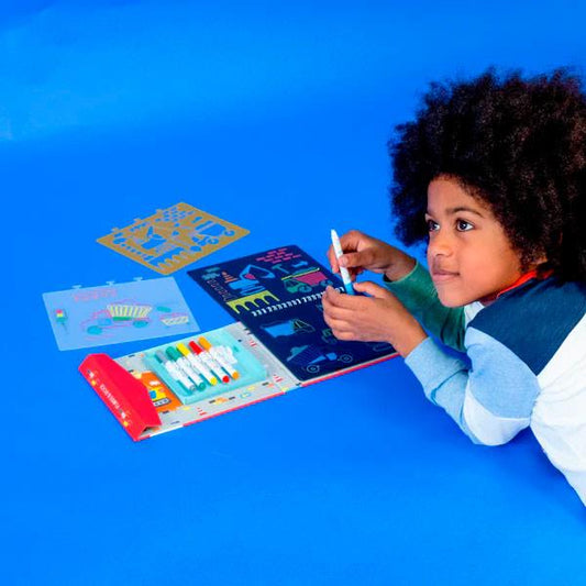 Libro Pizarra Construcción Floss and Rock