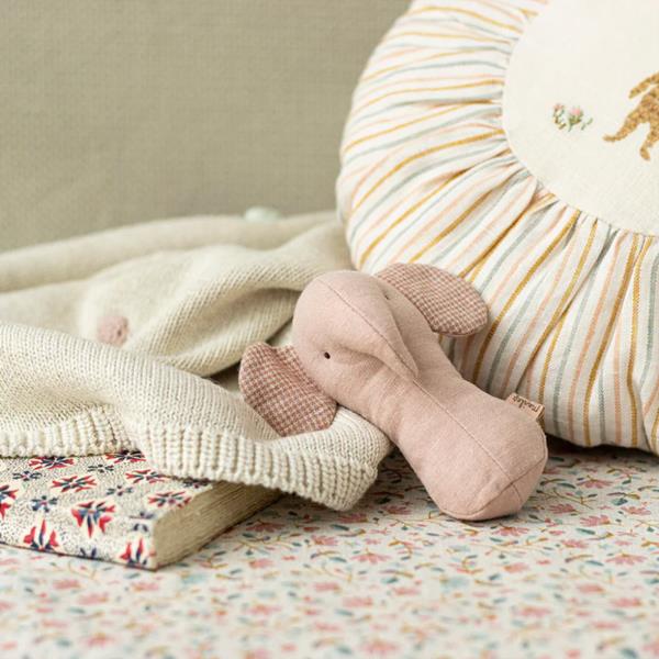 Sonajero Lullaby Friends Elefante Rosa Maileg