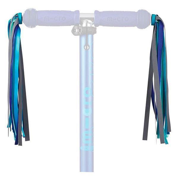 Flecos Patinete Micro Azul Reflectante