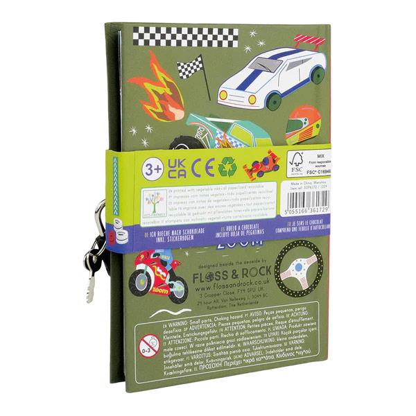 Diario Secreto Perfumado Coches Cars Floss & Rock