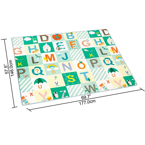 Alfombra Juego Plegable Con Alfabeto Hape