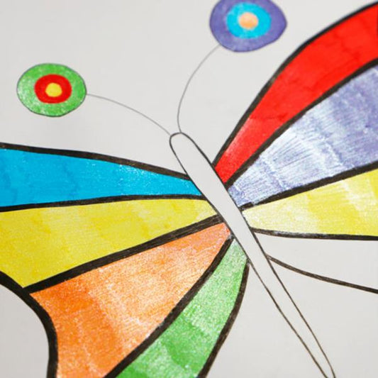 Rotuladores Purpurina Glitter 6 Unidades