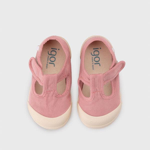 Zapatillas Lona IGOR Pepito Rosa