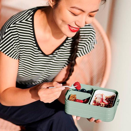 Caja Bento Midi Nordic Azul Mepal