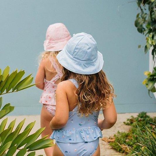 Gorrito Algodón Ajustable Serenity Blue Monneka