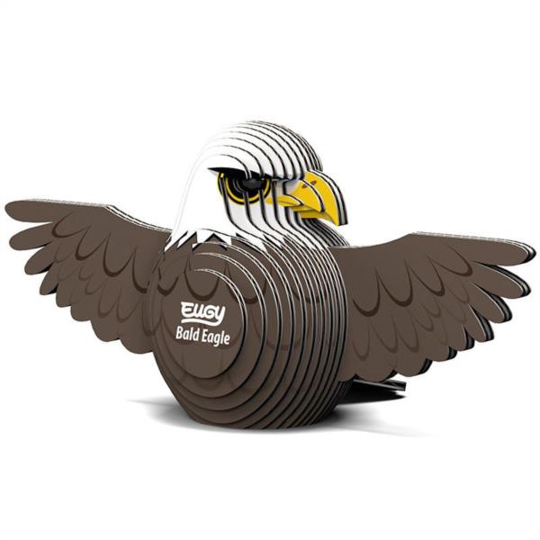 Puzzle 3D Águila Calva Eugy Dodoland