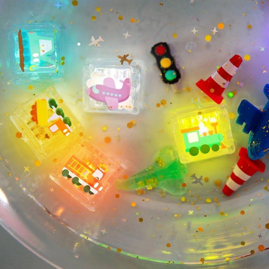 6 Cubos Luminosos Auto GloPals