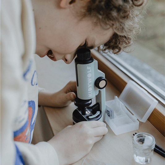 Microscopio KidyWolf Verde