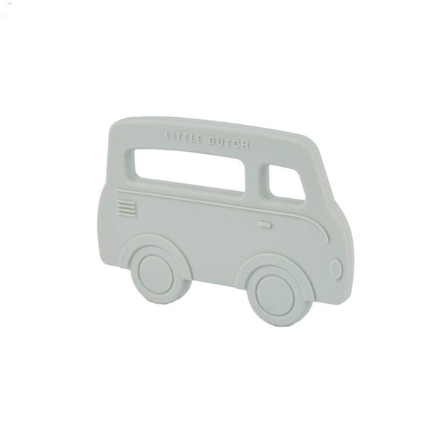 Mordedor Silicona Bus Verde Little Dutch